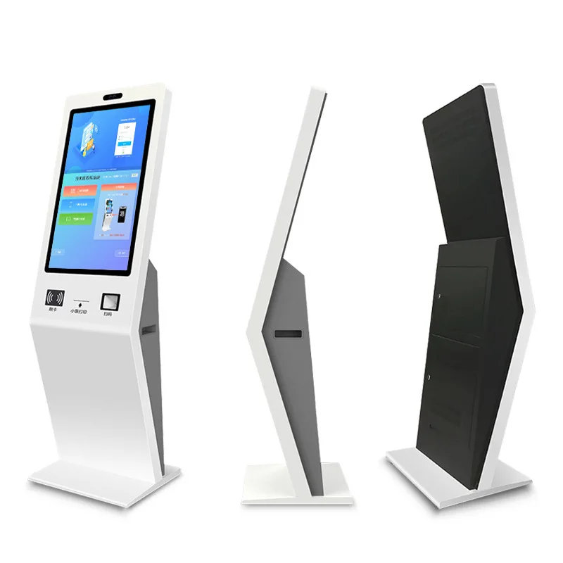 Self-service terminal 21.5 LCD touchscreen auto-payment terminal thermal printer QR code scanning code payment function