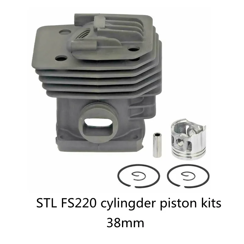  Поршень цилиндра STL FS160 запчасти для кустореза травы fs160 FS55 FS85 FS250 FS450 FS480