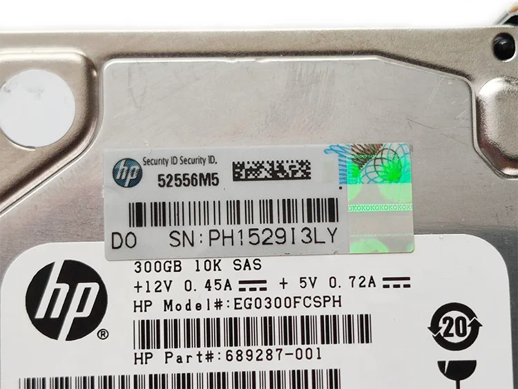 655710-B21	HPE 1TB SATA 6G Midline 7.2K SFF (2.5in) SC 1yr Wty  HDD 656108-001