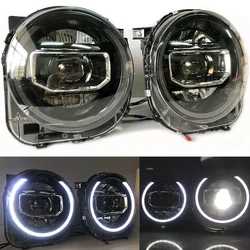 Car Headlight For Jeep Renegade 15-18 Headlights LED DRL Running light Led Beam angel eyes Auto Lighting System