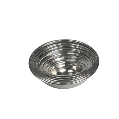 Wholesale price various size soup rice fruit basinb stainless steel bowls for African Market