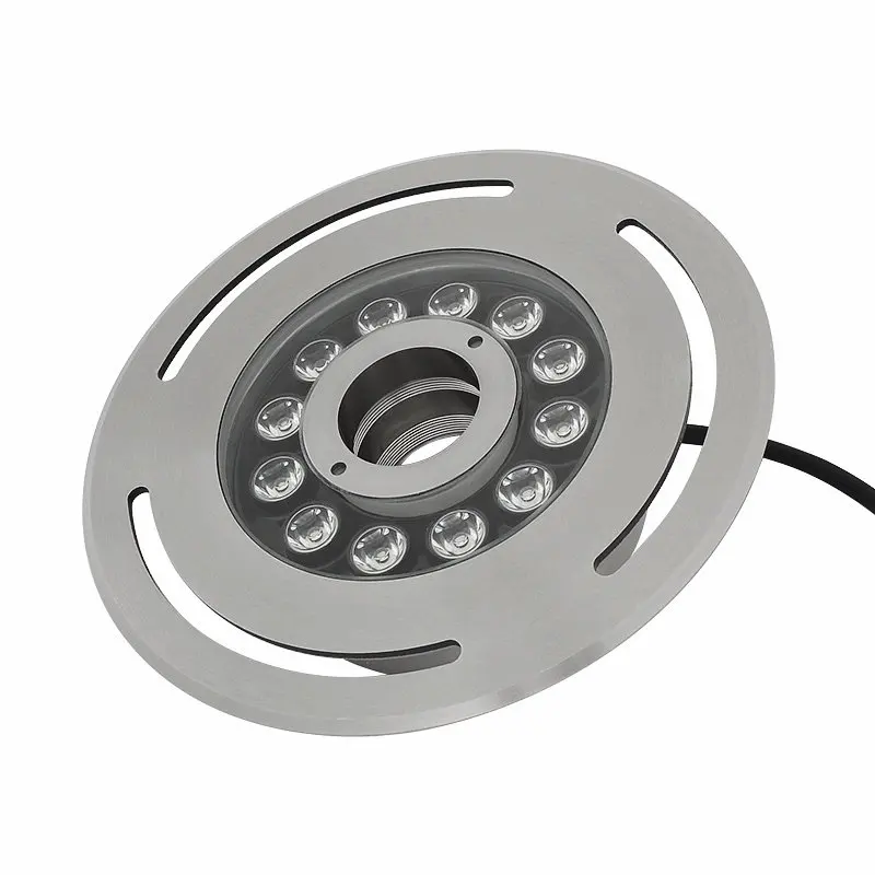 Погружной светодиодный фонтан из нержавеющей стали 304, 12 Вт, 24 В, RGB, DMX 512