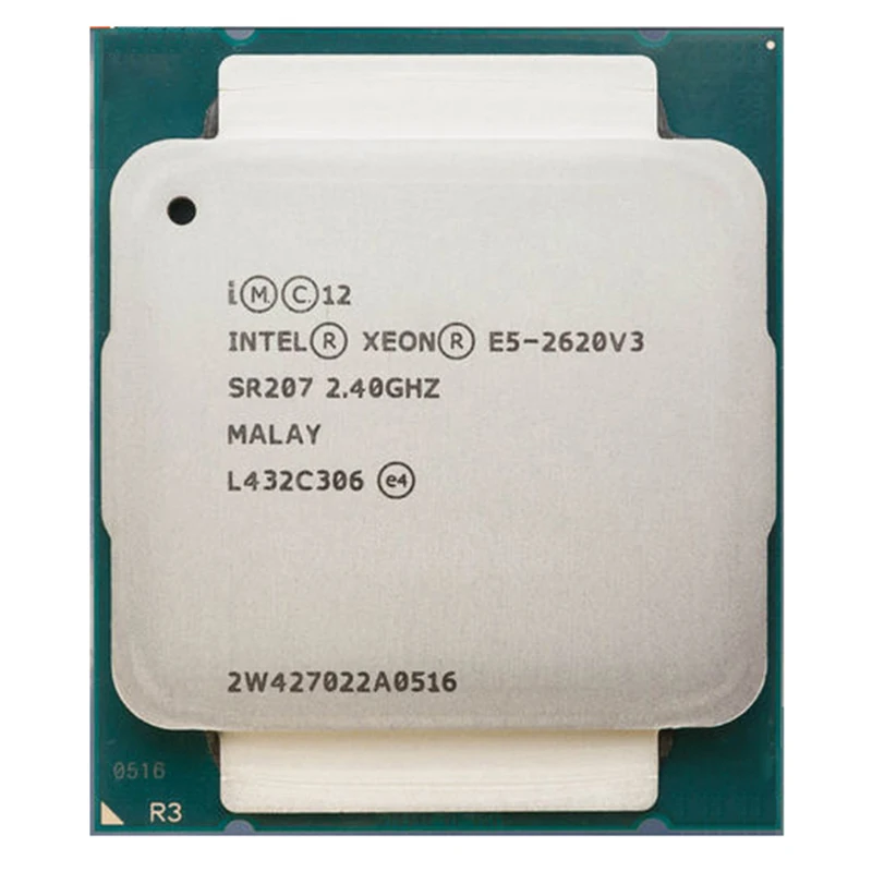 procesador Xeon E5-2620 V3 E5 2620V3 E5-2620 V3 LGA 2011-V3 6 nucleos 2.40 GHz 15MB 85W p/n: E5-2620V3