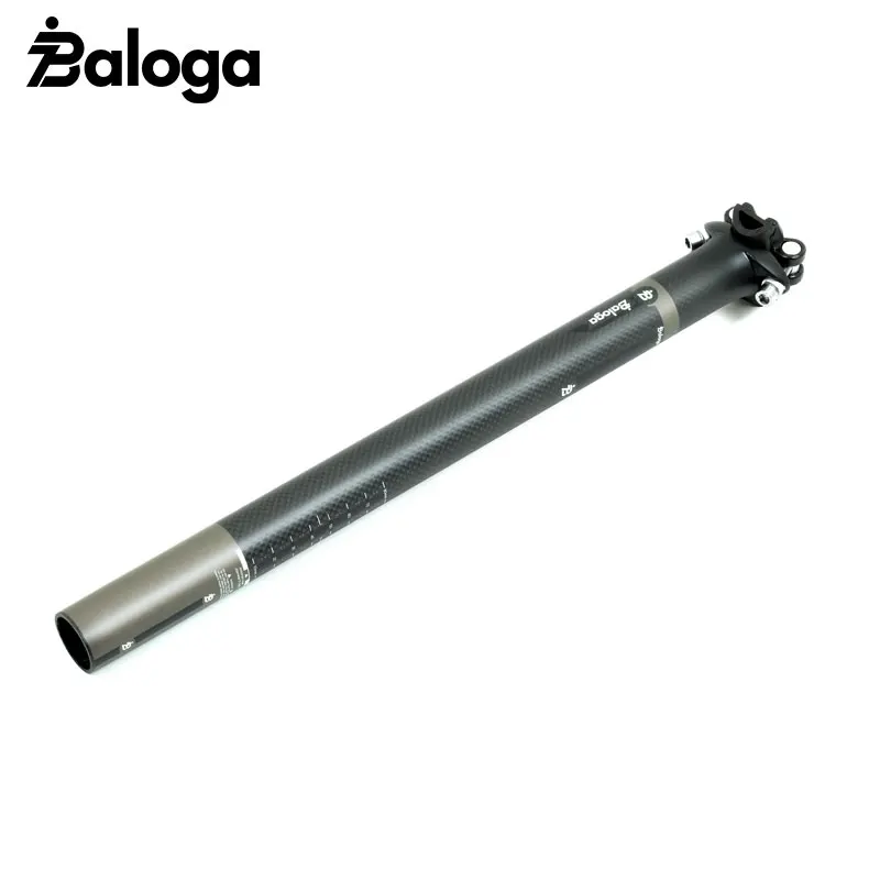 High Modulus Full Carbon T800 Mountain Bike Seat Post 31.6 Carbon Seatpost with Matte Painting
