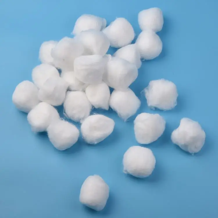 
100 count rainbow travel size 500 decorative sterile alcohol ball cotton balls 