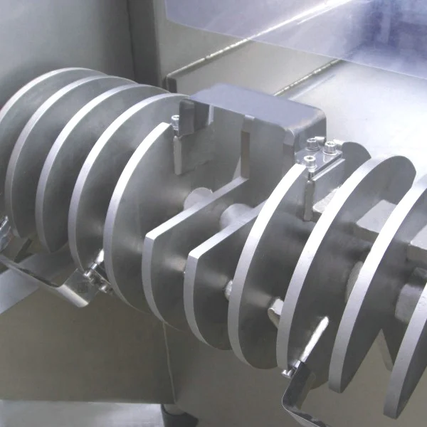 2 3 4 ton capacity frozen meat block flaker for industrial meat processing plant