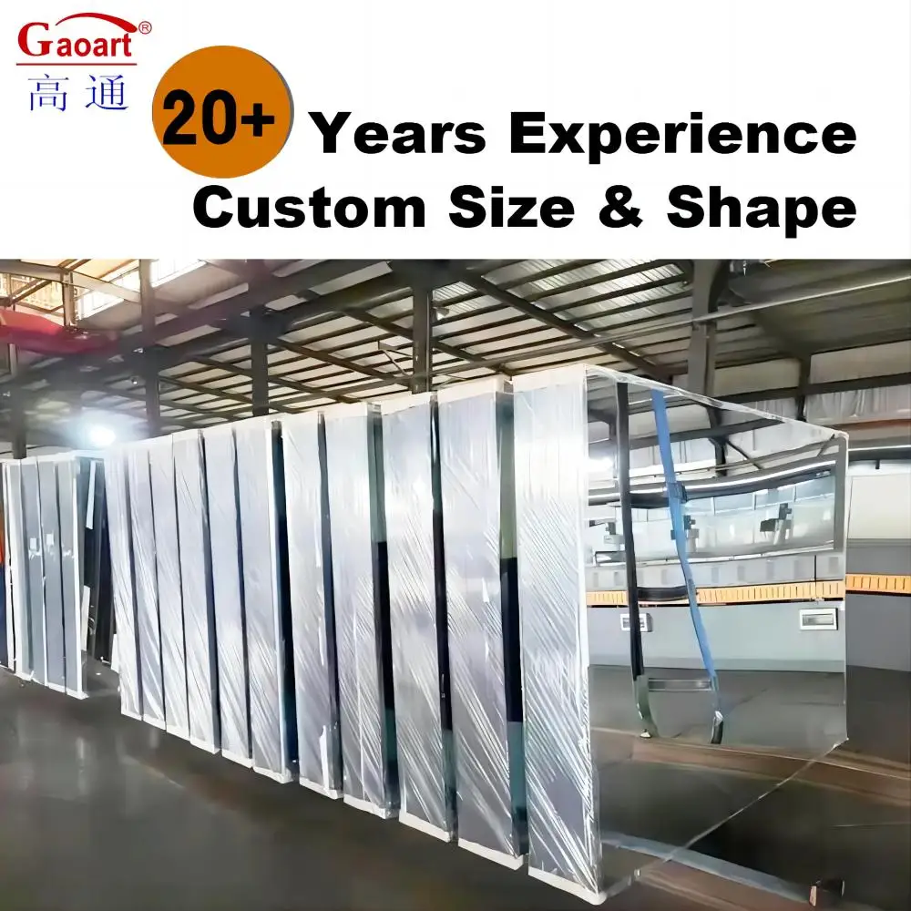 Big Wall Self Adhesive Arched Silver Sheet Round Two Way Acrylic Mirror Manufacturer Decorations For Home