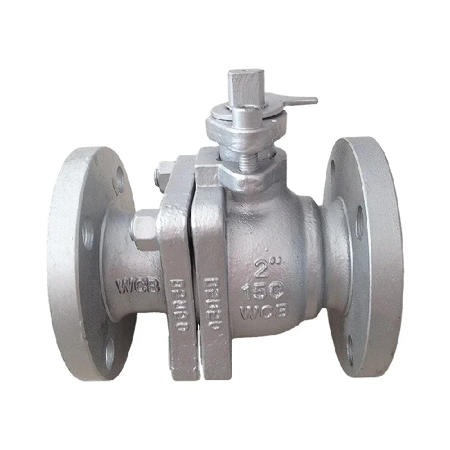OEM Flange type carbon steel Class 150LB RF A216-WCB  API607  150LB ANSI WCB CS industrial ball valve