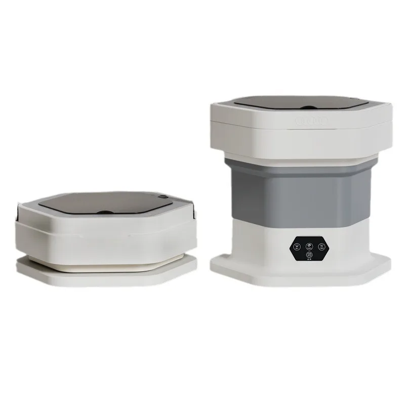 Hot selling dehydrated products in 2024 Portable washing machine Folding washing machine Mini underwear washing machine