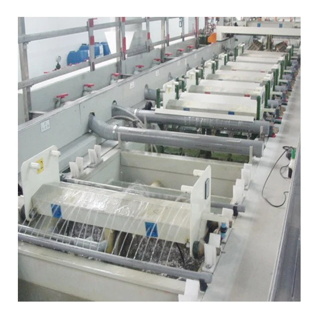 
Manual or automatic alkali zinc electroplating production line for metal parts 