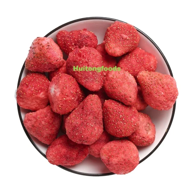 Wholesales 5-10Kg Bulk Freeze Dried Foods/ Fruits Freeze Dried Strawberry Whole 15-25mm 25-35mm
