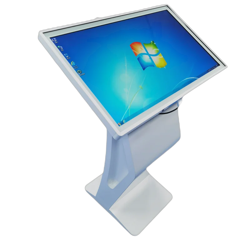 FVASEE Floor Stand Kiosk 32 43 55 Inch LCD HD Display Android Interactive Tablet Touch Screen Video Signage