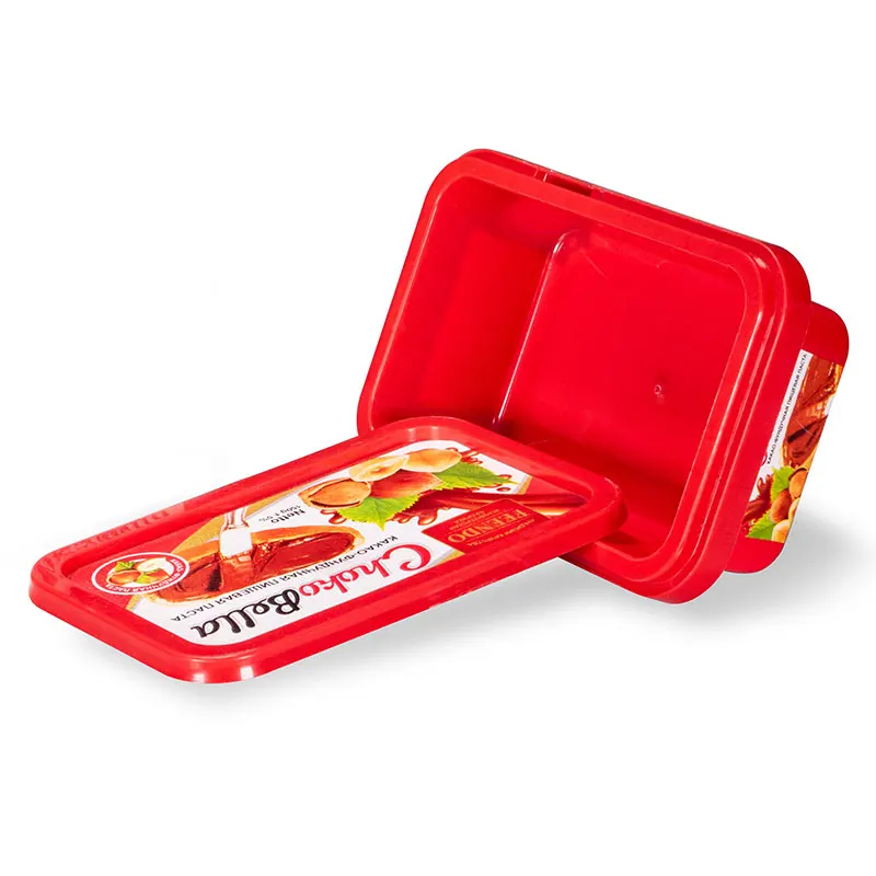 8oz butter spread margarine cheese butter packaging injection 250g plastic butter container ice cream