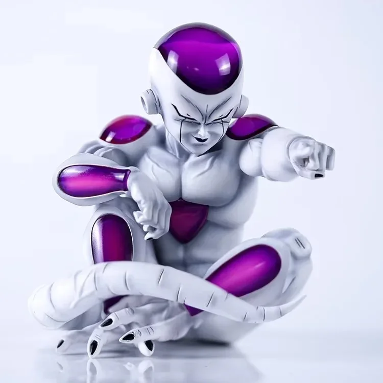 Недорогая оптовая продажа японская аниме фигурка Классическая FC Сидящая Frieza Dragon balls z Аниме фигурки