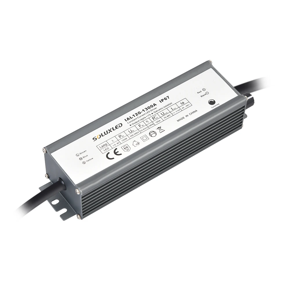 Led Driver 120W 1300mA current adjustable power supply for hydroponic lamp agricultural cultivation