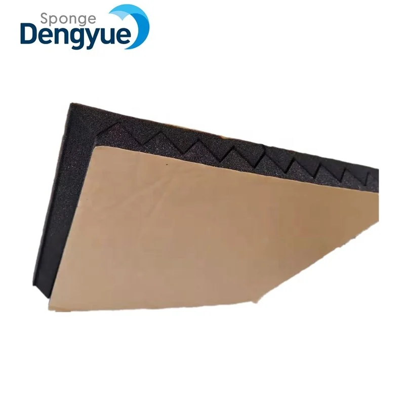 Wedge Shape Acoustic Foam   Piano room  acoustic soundproof sponge