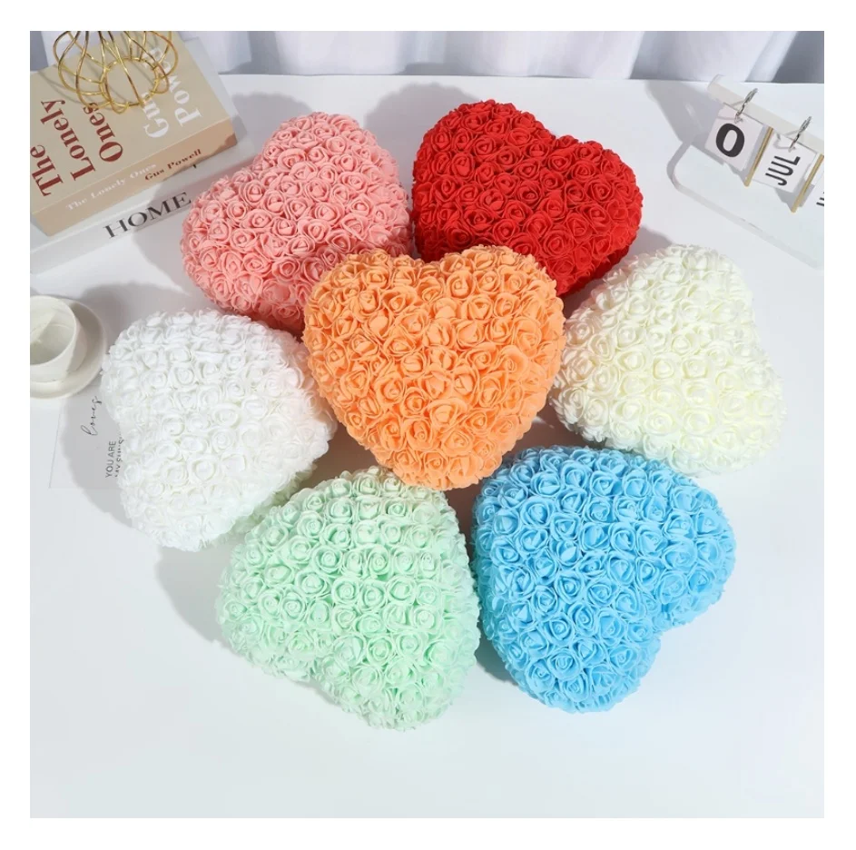 2024 новейшие модели любовь 520 День матери подарок Пена розы Свадебное платье Любовь вечный цветок орнамент