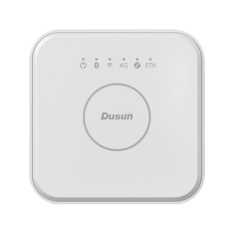 Dusun IoT Ceiling Edge Gateway Z-wave Wifi Ble Zigbee Ethernet Programmable Linux Gateway Lorawan