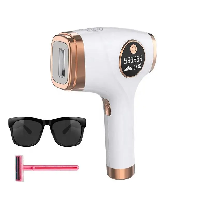 LCD Display 990000 Flashes Home Use Professional Ice Cool Laser IPL Hair Removal Machine