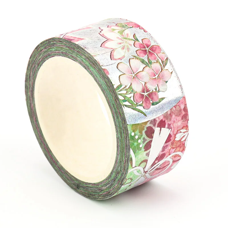 Vograce Wholesale DIY Washi Tape Stickers Custom Mini Stamp Self Cute Paper Adhesives Washi Tape