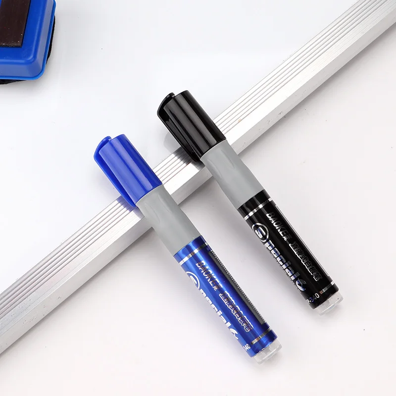 Dust-free whiteboard marker water pen erasable white board marker refill ink