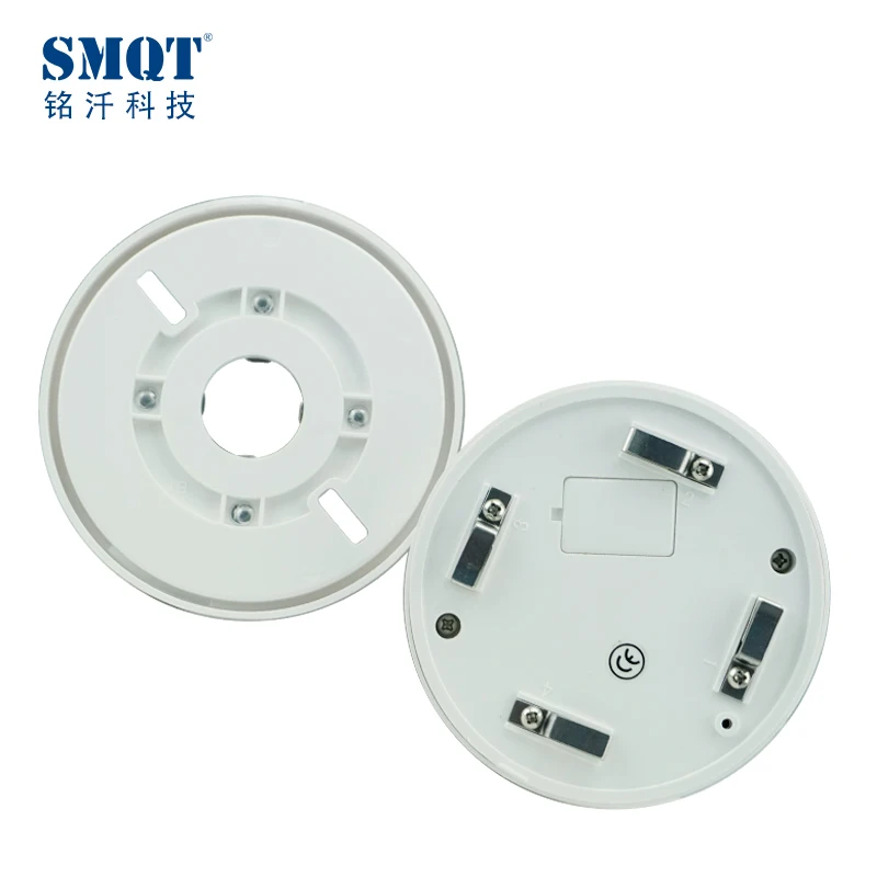 4 wire photoelectric smoke detector for fire alarm system