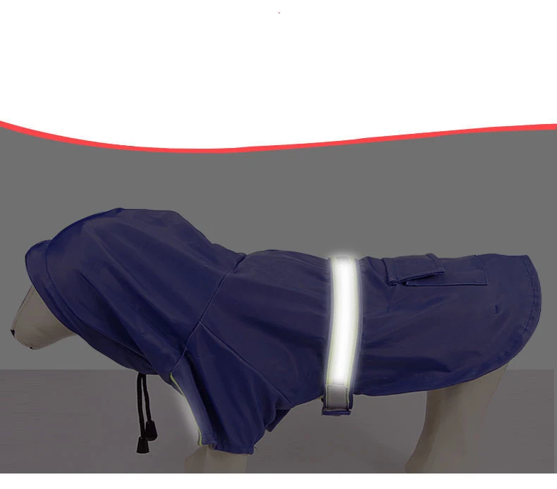 Amazon Hot Sell Rainproof dog jacket Pet Out Raincoat during rainy season dog raincoat