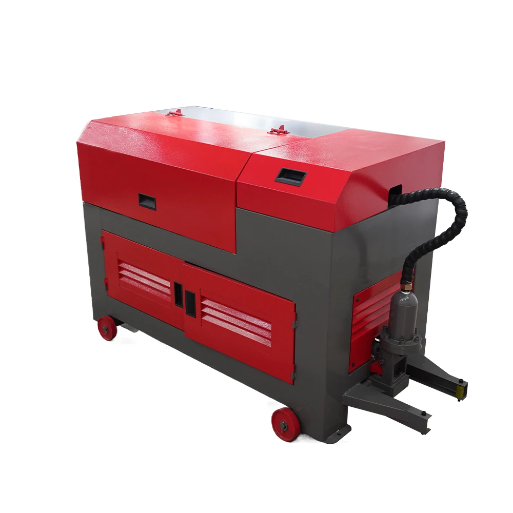 High performance steel bar straightening and cutting one special machine for building materials manufacturing
