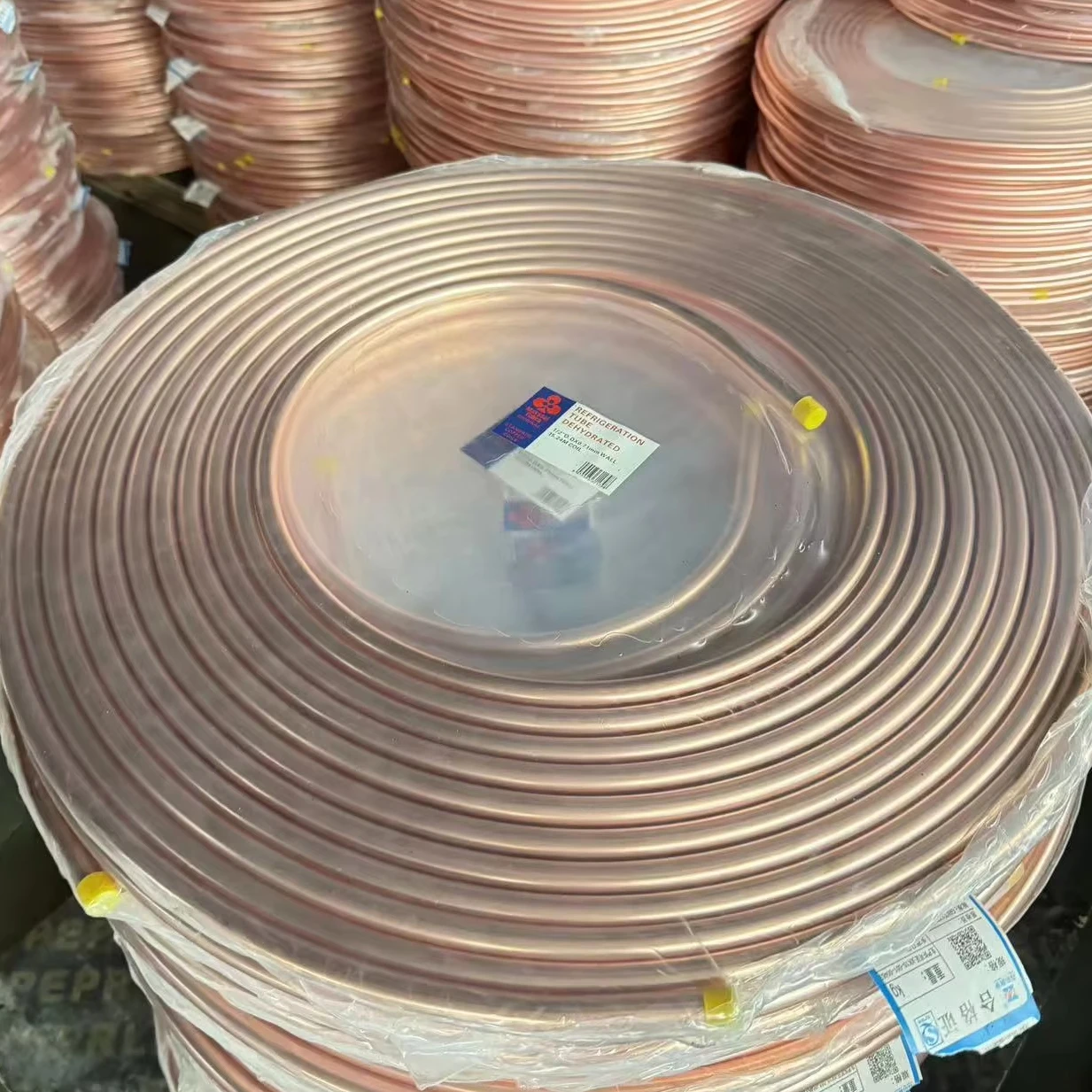 1/2 Inch 12.7mm Copper Pipe Coil for air Conditioner