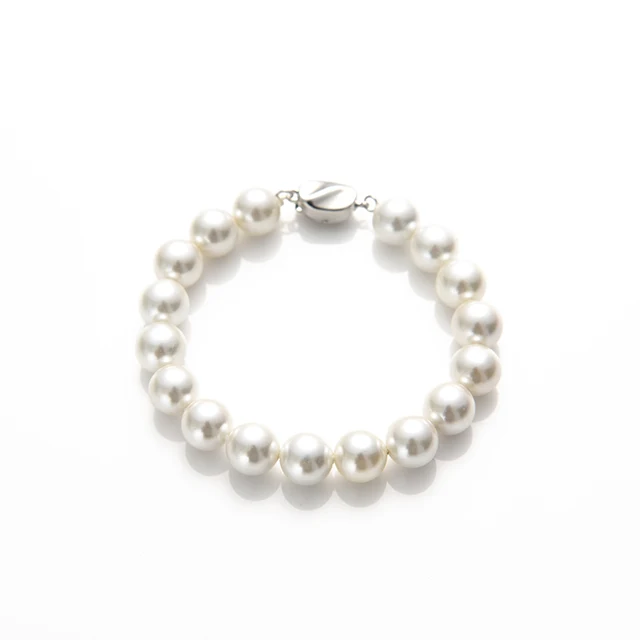 Оптовая продажа, модные белые жемчужные Ювелирные наборы 10 мм, подарок на день матери