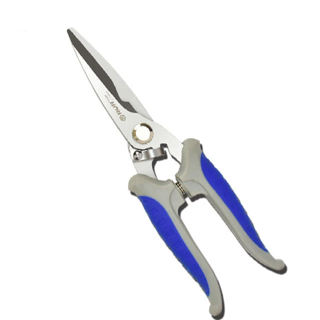 Industrial Hand Tools R3101 Electronic Scissors with Spring & lock for electricians multiple use for cutting