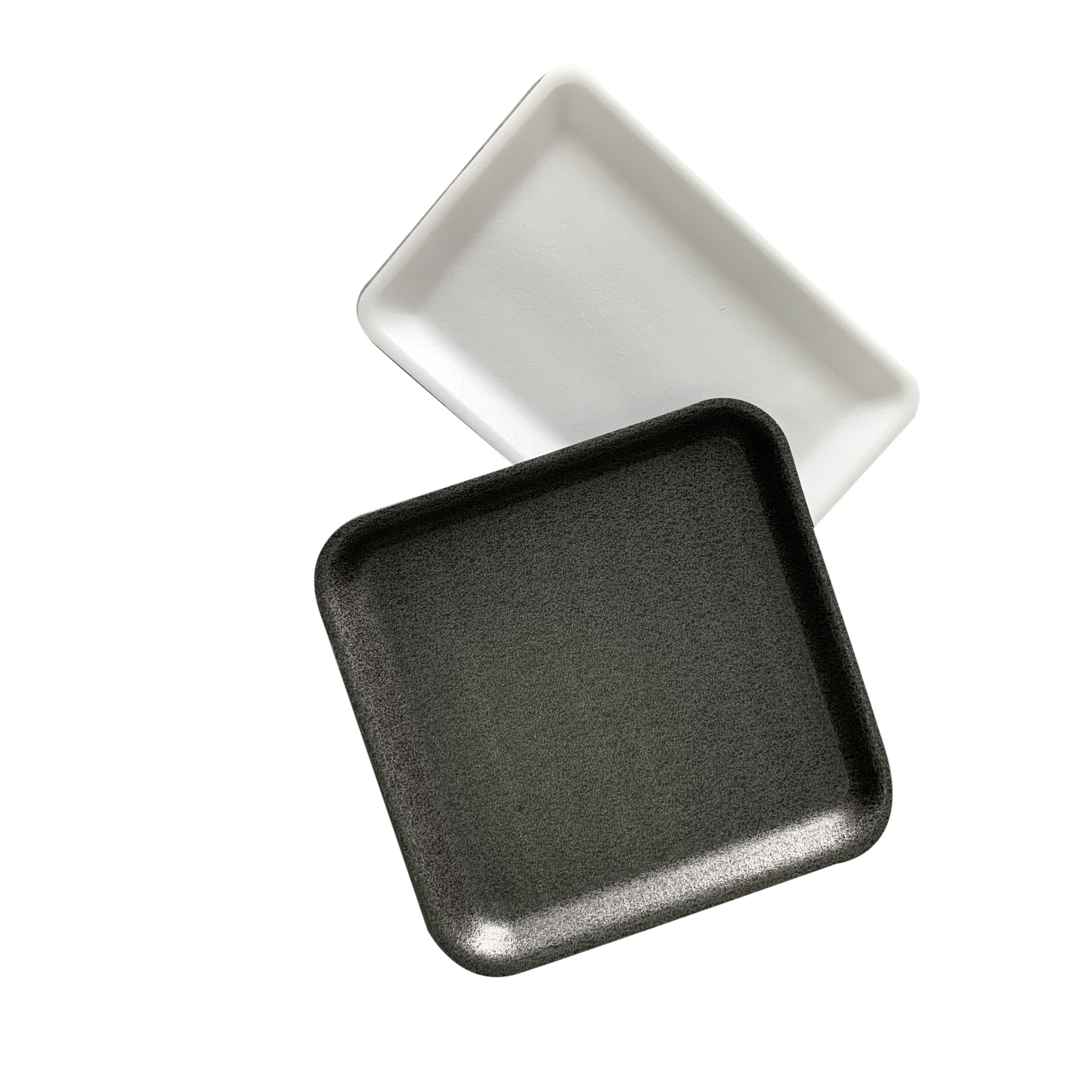 America Market Biodegradable PLA Corn starch Frozen food meat Home Composting Meat packaging trays Disposable foam tray