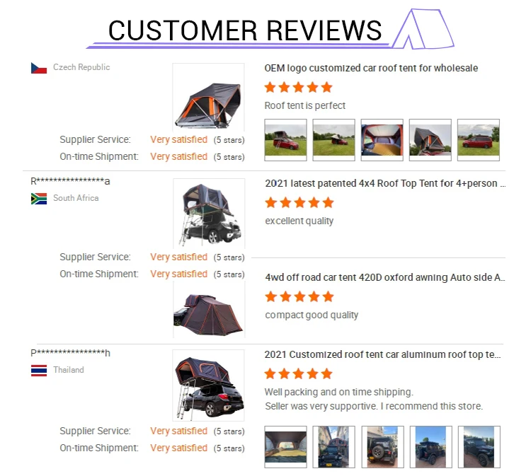 Marvelous Double Layers Portable Waterproof Car Roof Top Tent Outdoor Hard Shell SUV Camping Fitted 2-3 Person Aluminum Cotton