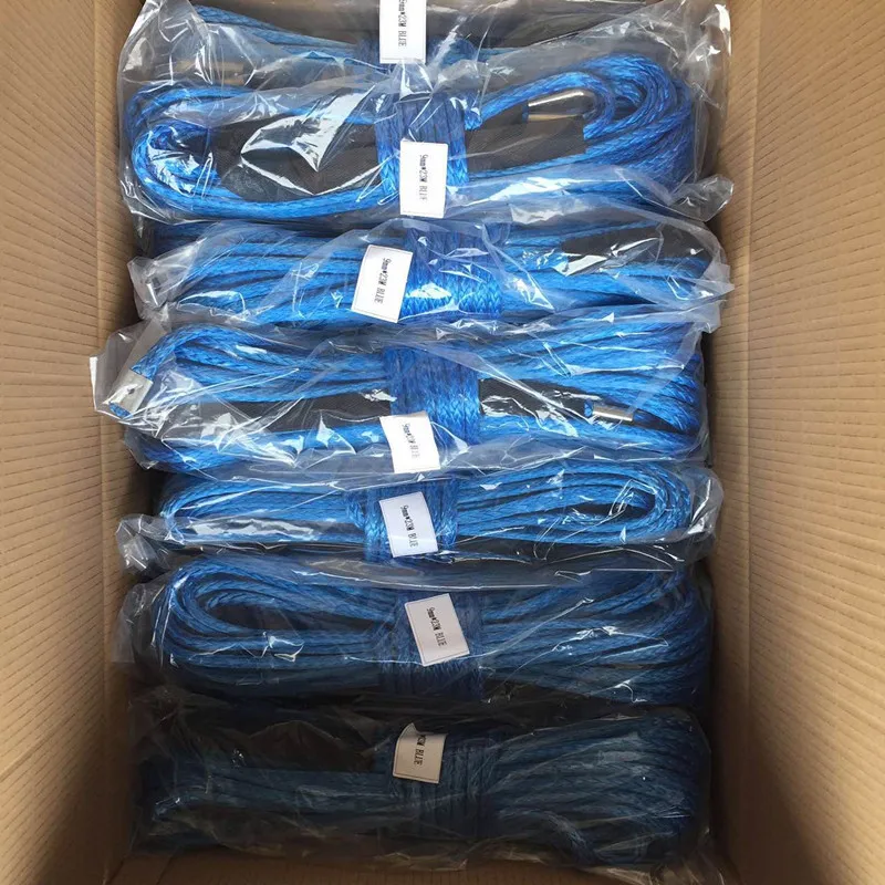 high strength 12mm uhmwpe winch rope