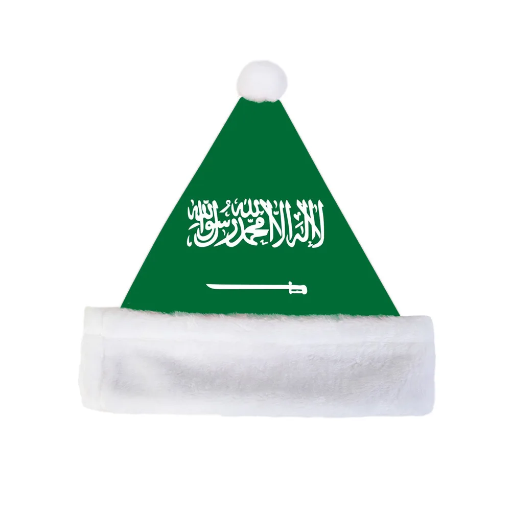 Wholesale Annual Meeting Hat Christmas Decorations Hats With National Flags Logo Printing
