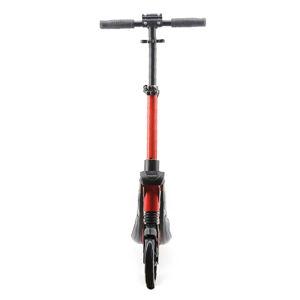 QIYI mini adult folding city scooter with safe wide 2 wheel kick scooters  foot scooters for adult