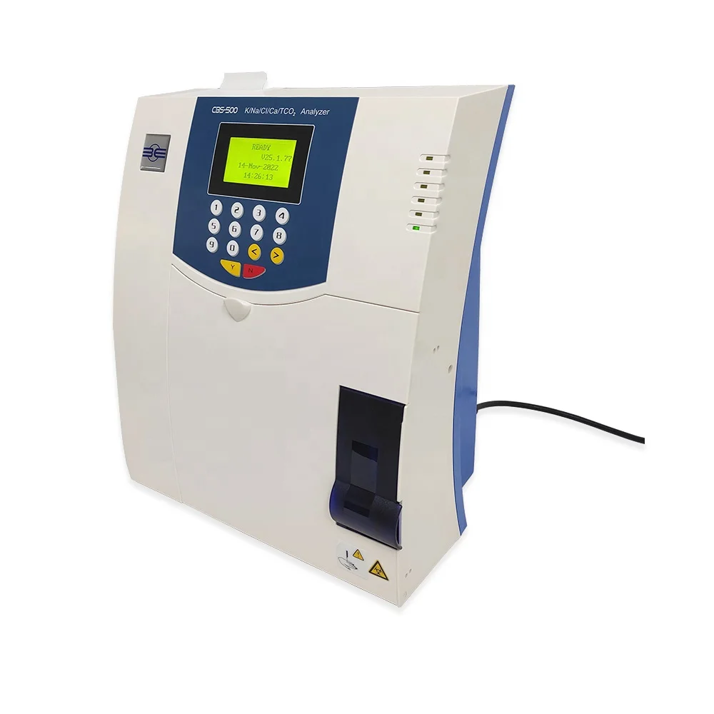 CBS-500 POCT easylyte electrolyte analyzer K Na Cl Ca Ph Tco2 ise electrolyte analyzer for medical