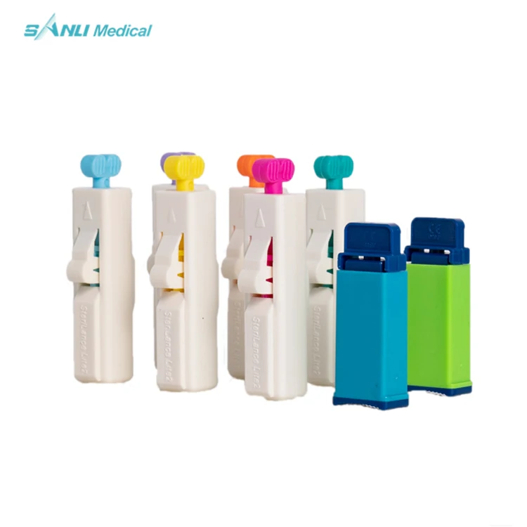 Medical Automatic Blood Lancet Pen Blood Lancing Device Automatic Blood Collection Pen