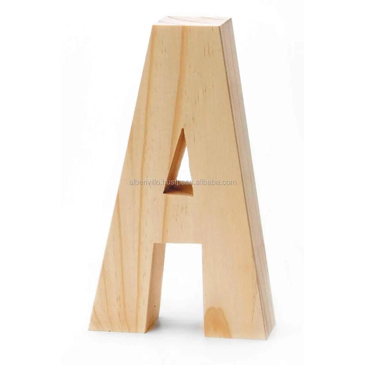 Eco-Friendly Wooden Wall Home Decoration English Alphabet Letters Wood Letter Handicrafts with High Quality