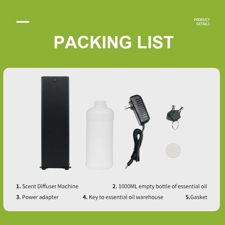 Hotel Lobby Aroma Machine Essential Oil Automatic Diffuser Fragrance Regular Fragrance Machine Metal Aroma Diffuser