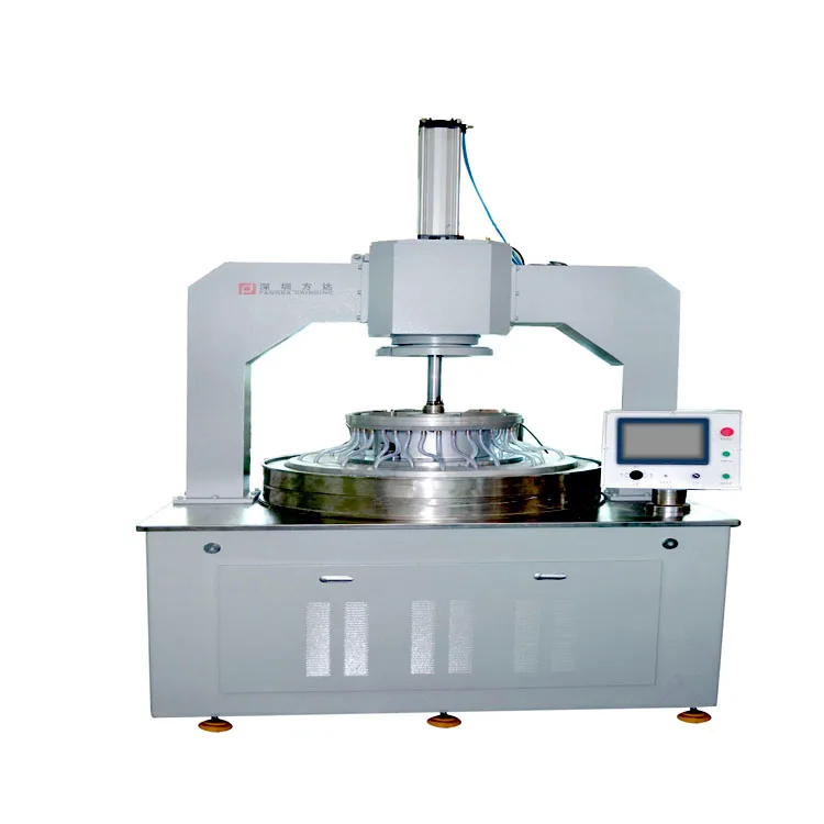 Smart 700 large screen touch screen as the interface of double-sided grinding and polishing equipment