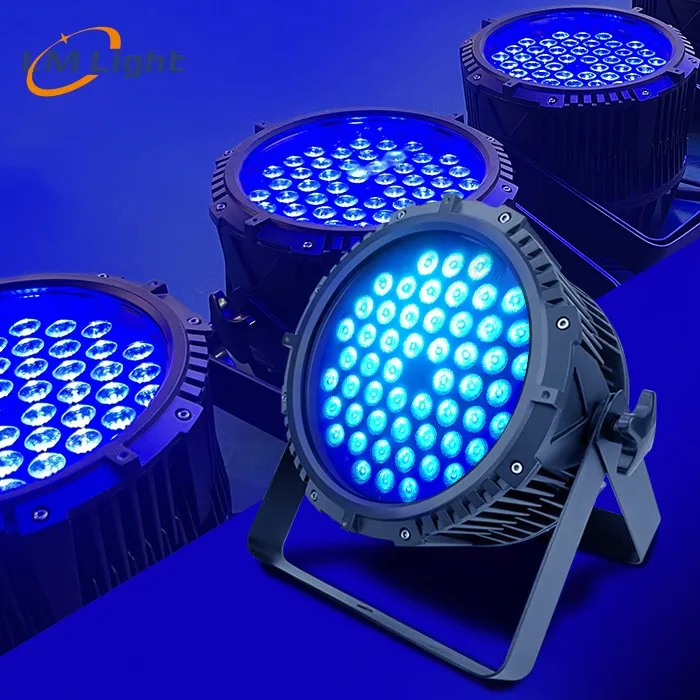 DMX wireless par can stage light mixing efectr rgb 54*3w 3in1 led par can light dj disco party waterproof led par light
