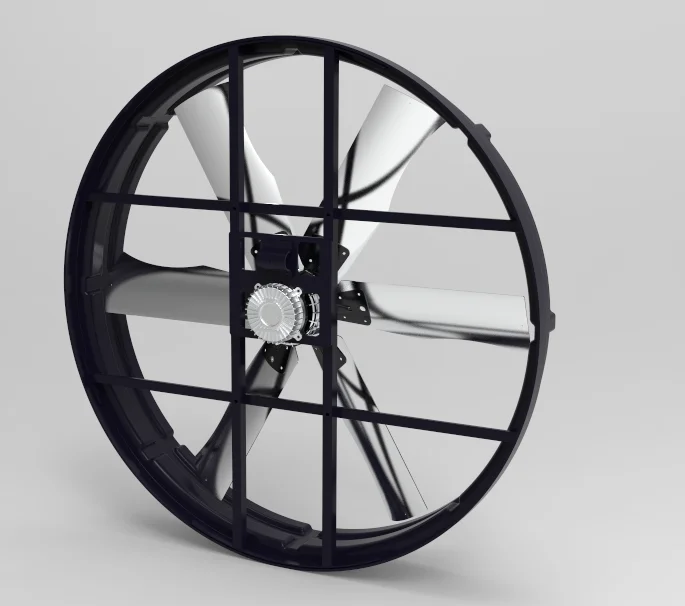 38 Inch Ventilation Cooling Fan Dairy Fans With EC Motor /Barn Manufacturers