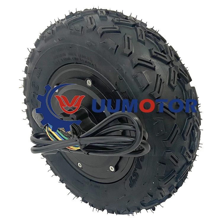 M 10 inch 48v 600w  80nm Dual controller with thumb throttle and multi function switch wheelbarrow kit