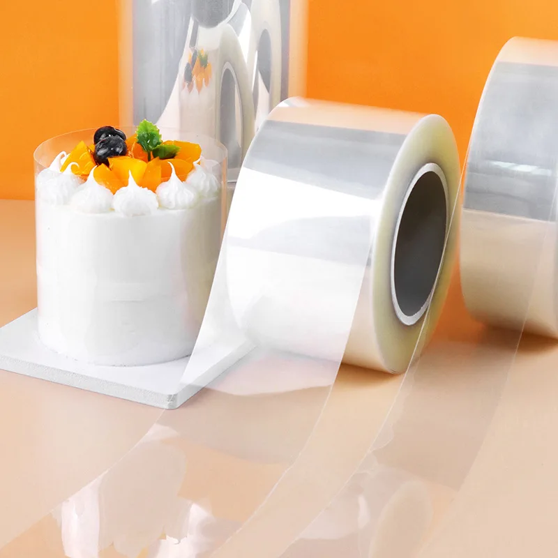1K/Roll Cake Surround Film Transparent Cake Collar Baking Mousse Chocolate Cake Sheets Surrounding Edge PastryTools