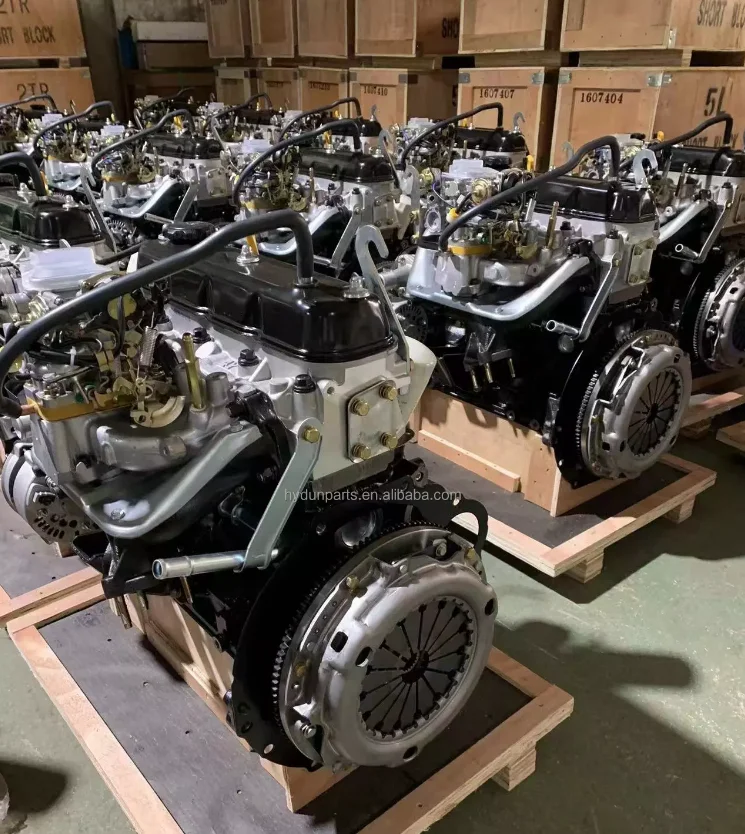 2023 New Arrival Auto Truck Parts Hilux 2TR HBS Engine Systems Engine Gearbox for Toyota