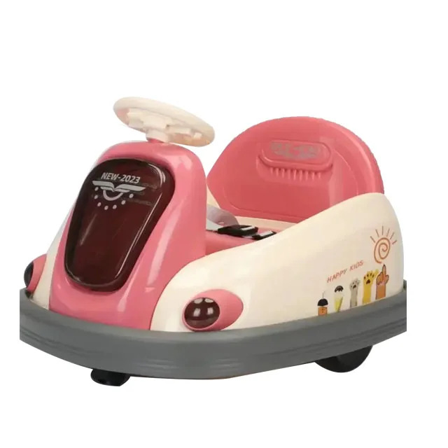 Banana land Autoscooter Amusement Motor Bike Coin Operated Kiddie Ride On Motorcycle 24v Elektric Toy Bumper Car For Sale