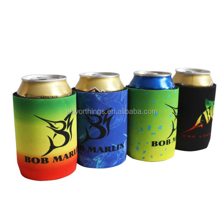 Neoprene Tube 375ML Beer Can Cooler Neoprene Stubby Holder