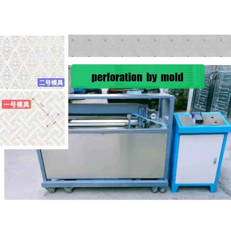 car seat cover leather round hole perforated sheet punching machine for big size