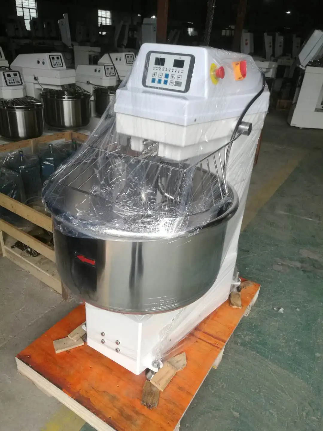 50kg dry flour spiral mixer 130l spiral mixer
